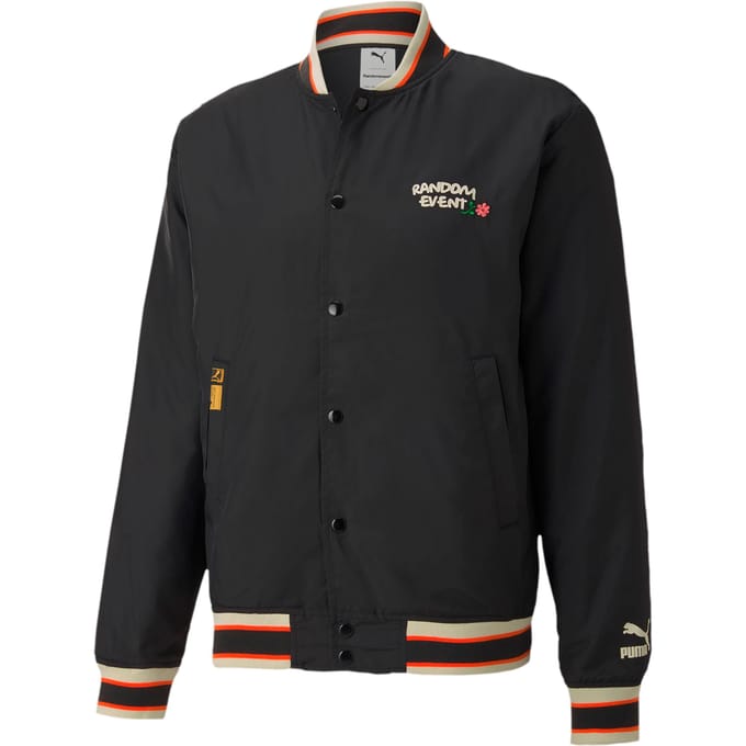 Puma x Randomevent Bomber Graphic Logo Jacket Zwart 596661 01