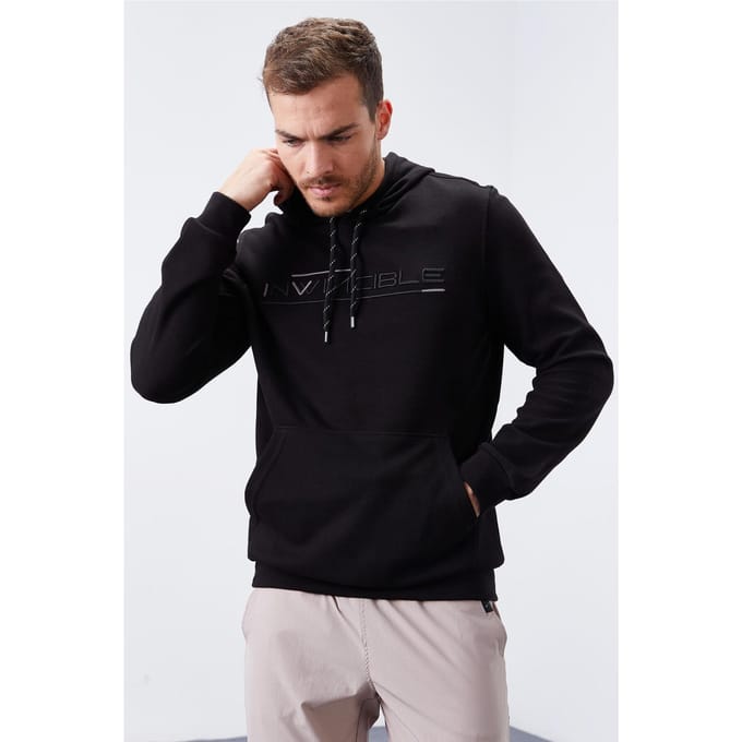 Heren Geprinte Hooded Sweatshirt Met Zak