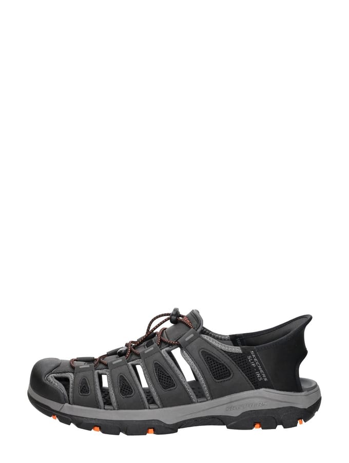 Skechers TRESMEN - NORVICK Heren Sandalen - Zwart