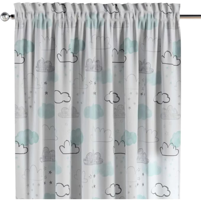 Gordijn met split en volants Yellow Tipi Magic Collection