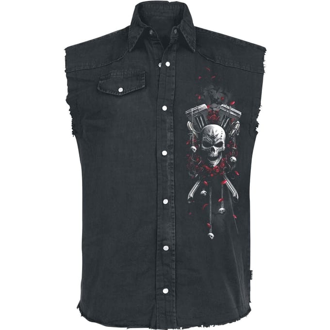 Spiral Bodywarmer - DOTD Bikers - M tot 4XL - voor Mannen - zwart