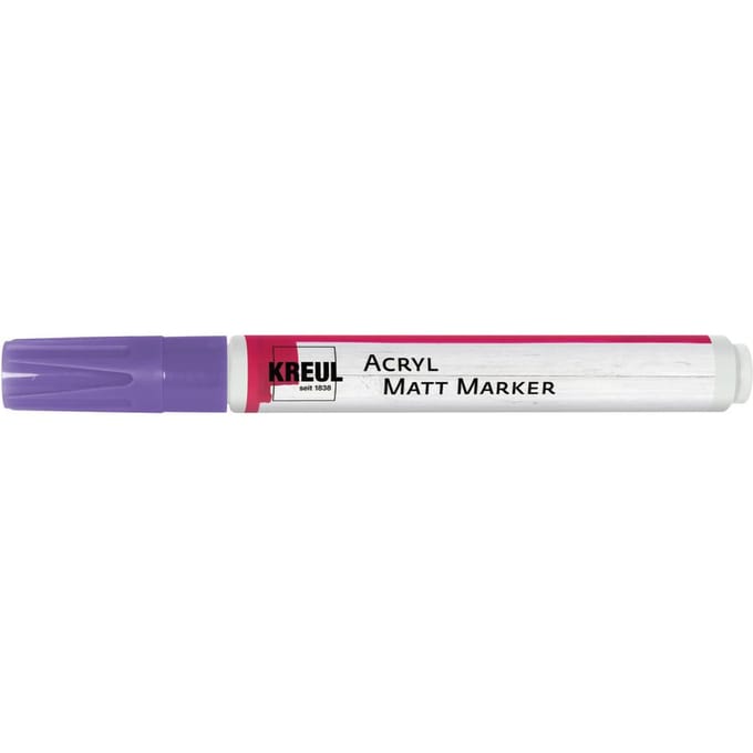 KREUL Acryl Mat Marker medium - Paars