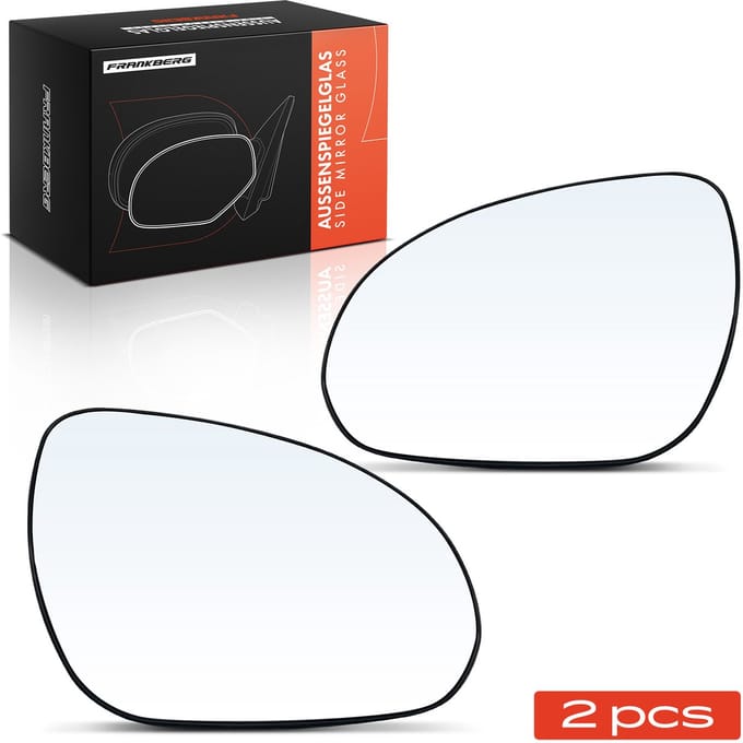 Frankberg 2x Buitenspiegelglas Voor Links Rechts voor Hyundai