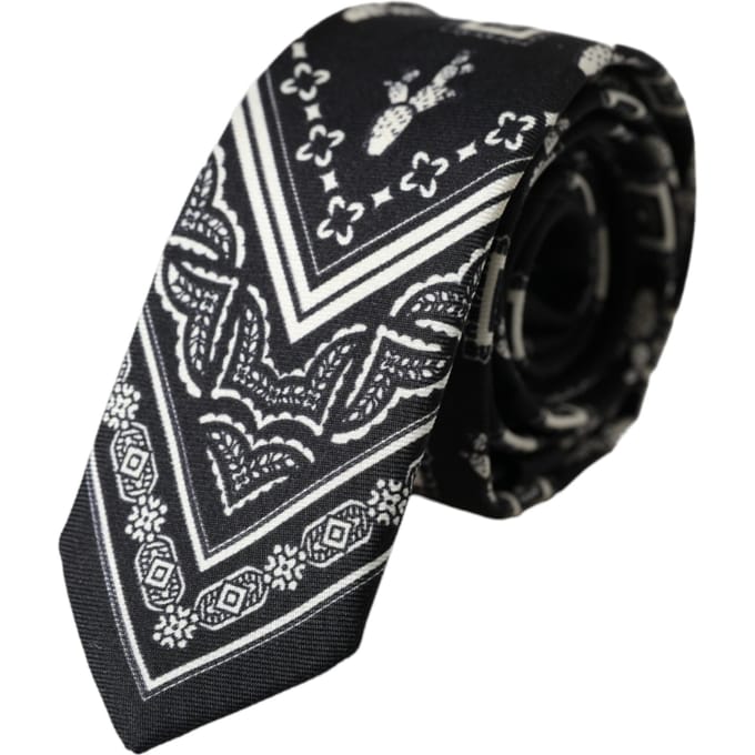 Paisley Print Stropdas Kra3394