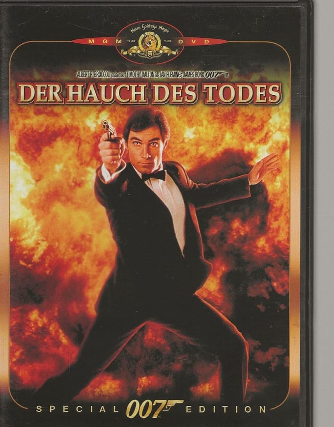 JAMES BOND - THE LIVING DAYLIGHTS  ( Duitse Import)