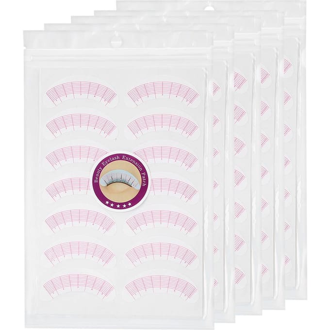 175 Paren Wimperextensie Sticker Oog Positionering Tips Sticker Lash Mapping Stickers white