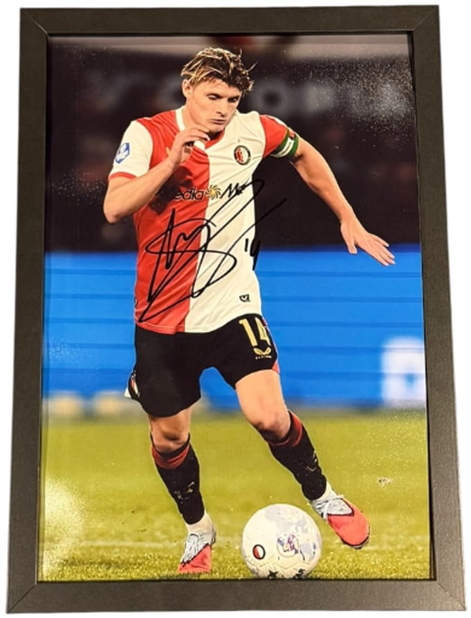 Sem Steijn Feyenoord Actie Foto