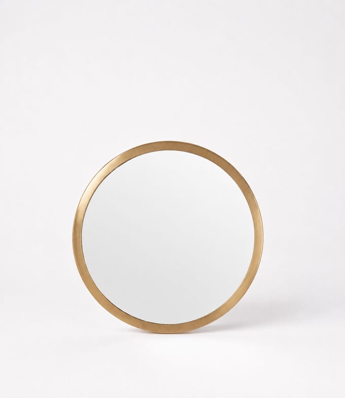 vtwonen - Wandspiegel - Metaal - Goud – Zon - 30 cm