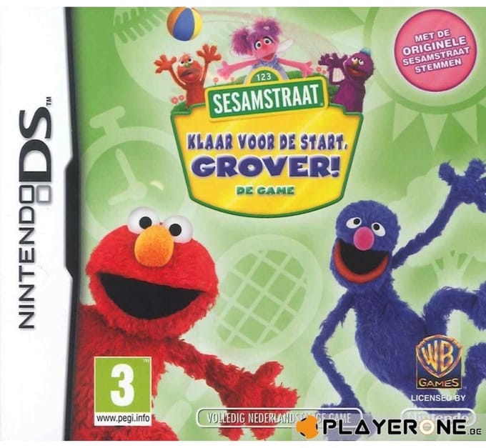 Sesamstraat: Klaar Voor De Start Grover! - Nintendo DS