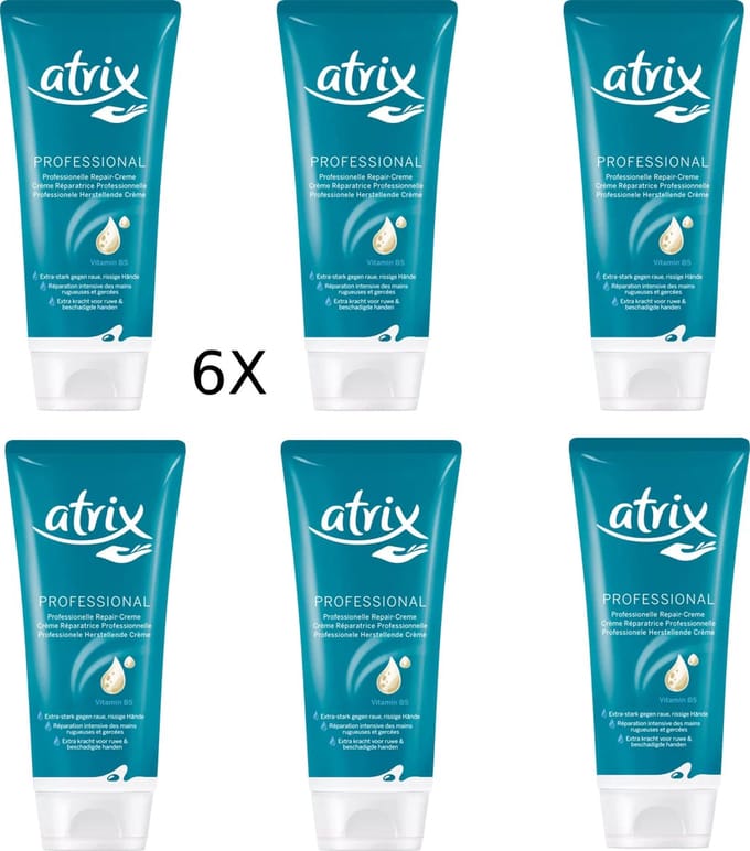 6x Atrix Professional Repair Cream 6x 100ml