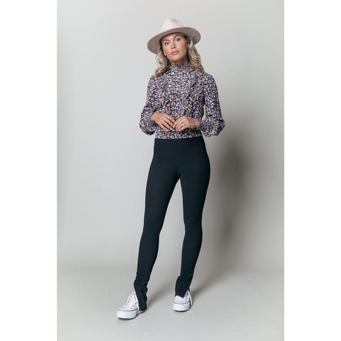 Colourful Rebel  - Maat M - Ziva High Rise Slit Tregging