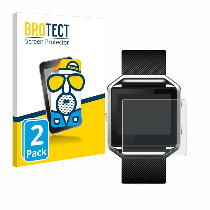 BROTECT - Screenprotector voor Fitbit Blaze - Folie Beschermfolie matte 2 Stuks