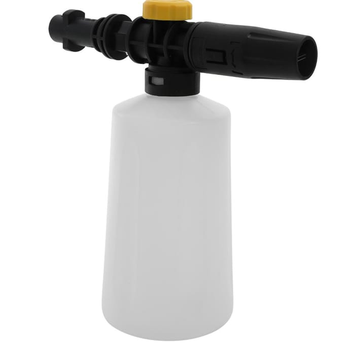 750ML Sneeuwschuimlans Auto Hogedrukreinigers Zeepschuimgenerator met verstelbare spuitmond black