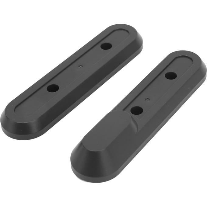 2 stuks Elektrische Scooter Wiel Zijdeksel Decoratief Beschermend Scooter Voorwiel Zijdeksel met black