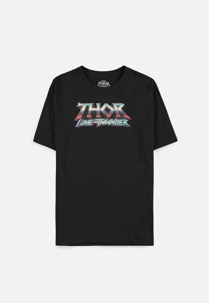 Marvel Thor Heren Tshirt -L- Love and Thunder Zwart