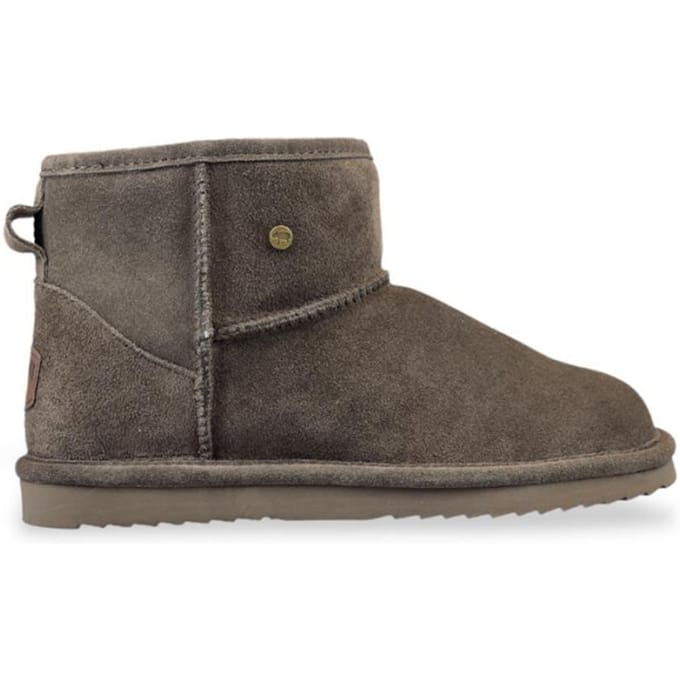 Warmbat Warmbat Wallyby Gevoerde boots bruin Suede