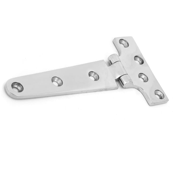 Charnière en acier inoxydable épais de type T pour porte de maison, accessoires de portail, 151 x 75 x 4,5 mm