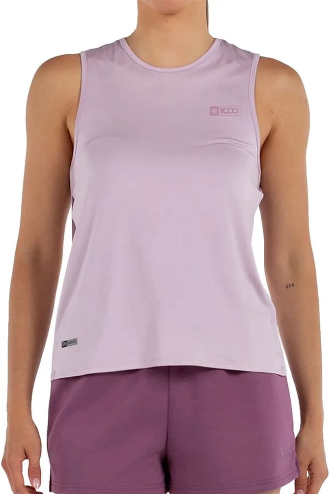 +8000 Tola Mouwloos T-shirt Paars M Vrouw