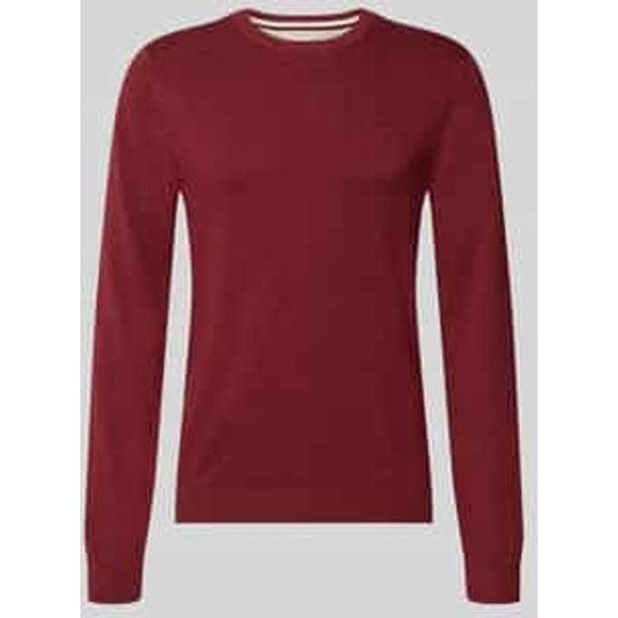 regular fit pullover van puur katoen