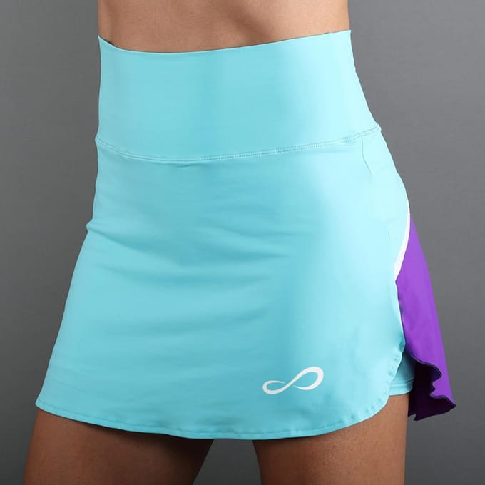 Endless Bloom Rok Dames-turkoois, paars