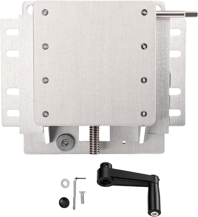 Bootkrikplaat - Motorlift - Ondiep water - Verstelbaar - 6 Inch - Aluminium