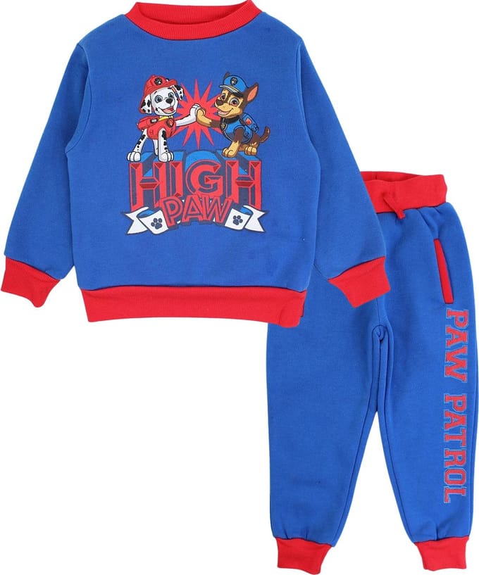 Paw Patrol Set / Joggingpak / Huispak / Vrijetijdspak - Blauw - Maat 128
