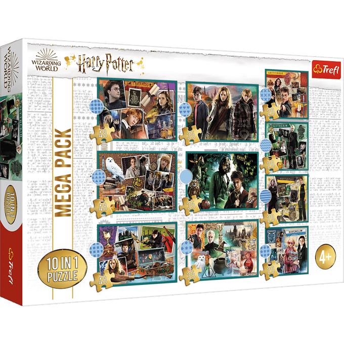 Trefl Harry Potter 10-in-1 puzzel - 20/35/48 stukjes