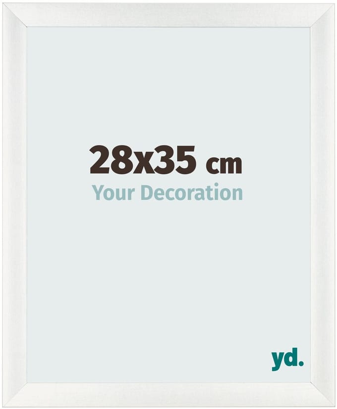 Your Decoration - Fotolijst 28x35 cm - MDF - Wit Geveegd - Pisa