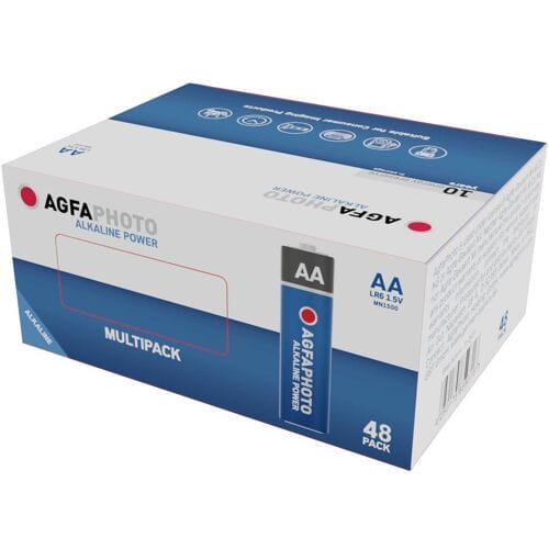 AgfaPhoto Power LR6 AA batterij (penlite) Alkaline 1.5 V 48 stuk(s)