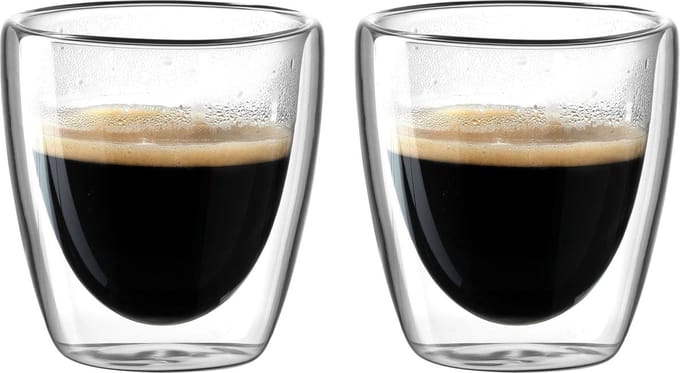 Leonardo DUO dubbelwandig glas 100ml - set/2