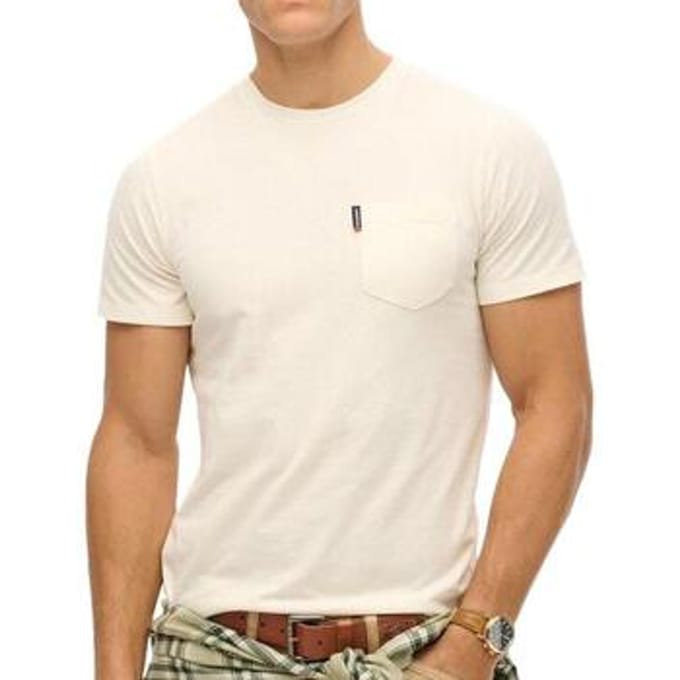 Superdry - Classic Essential Pocket T-shirt - Heren - T-shirts