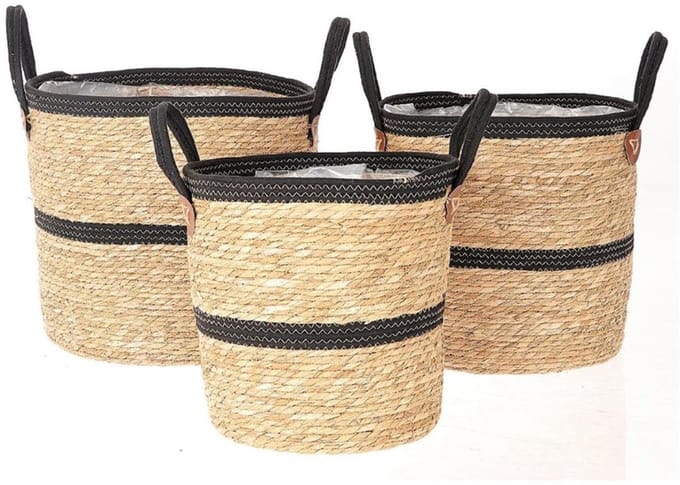 HBX natural living plantenmand speelgoed set - decoratief karton.