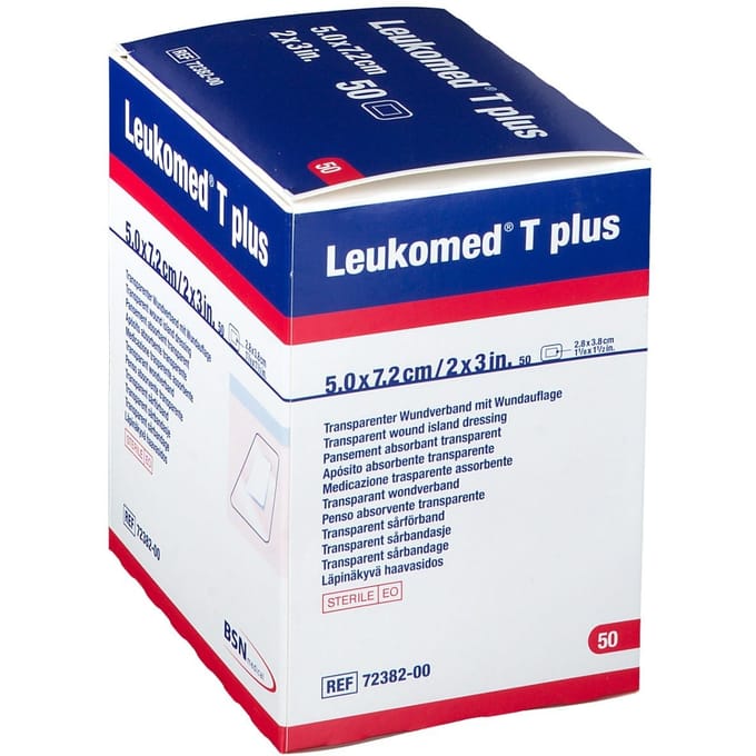 Leukomed T Plus Verband Steriel 7,2cmx5cm 50 7238200