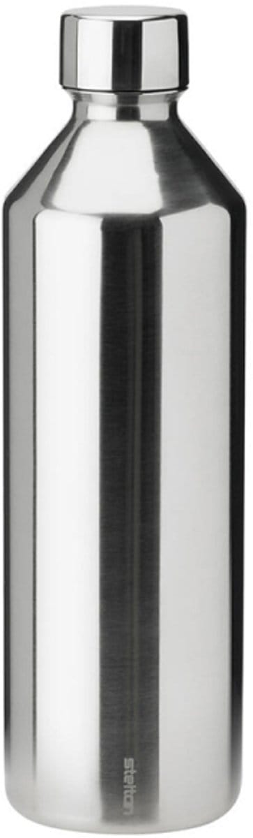 Stelton Brus - Bruiswaterfles - 1,2 L - Voor Sodawatermaker - BPA-vrij - RVS