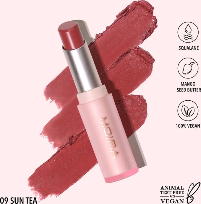 Moira Signature Lipstick 009 Sun Tea