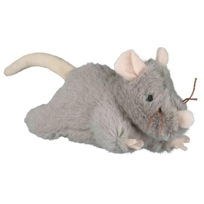 Trixie Mouse with catnip and sound 15cm.