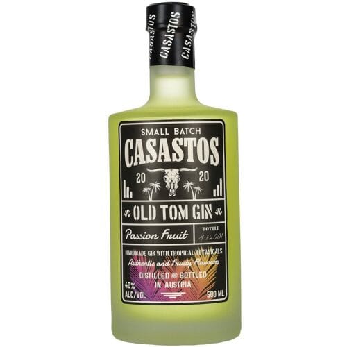CASASTOS Old Tom Gin Small Batch Passion Fruit 40% Vol. 0,5l
