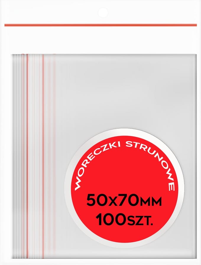 Merkloos - Zakjes met Ritssluiting - 50x70 mm - LDPE - Transparant