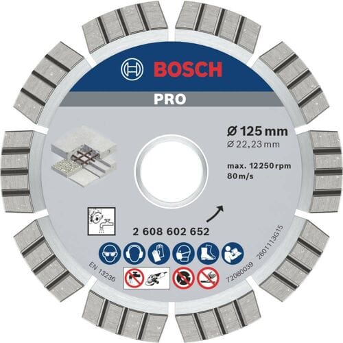 Bosch Accessories Diamant Doorslijpschijf Beton