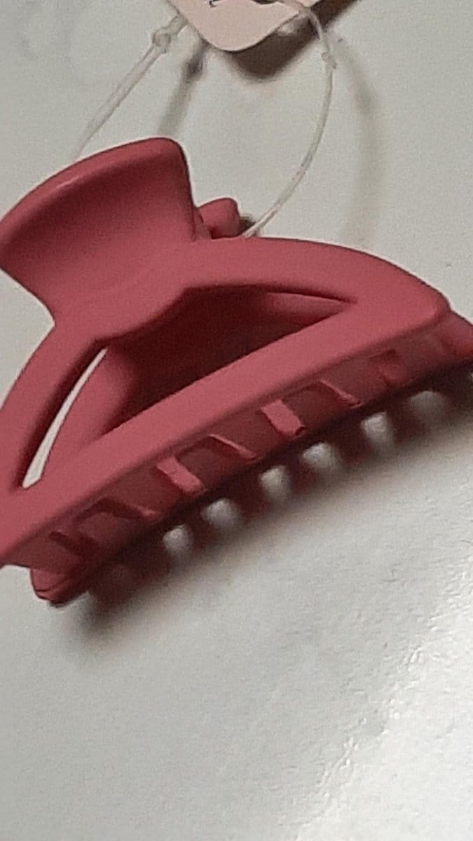Medium haarklem dark pink - Zenner limited edition - style & go - middel - diep roze - 4 x 2 cm