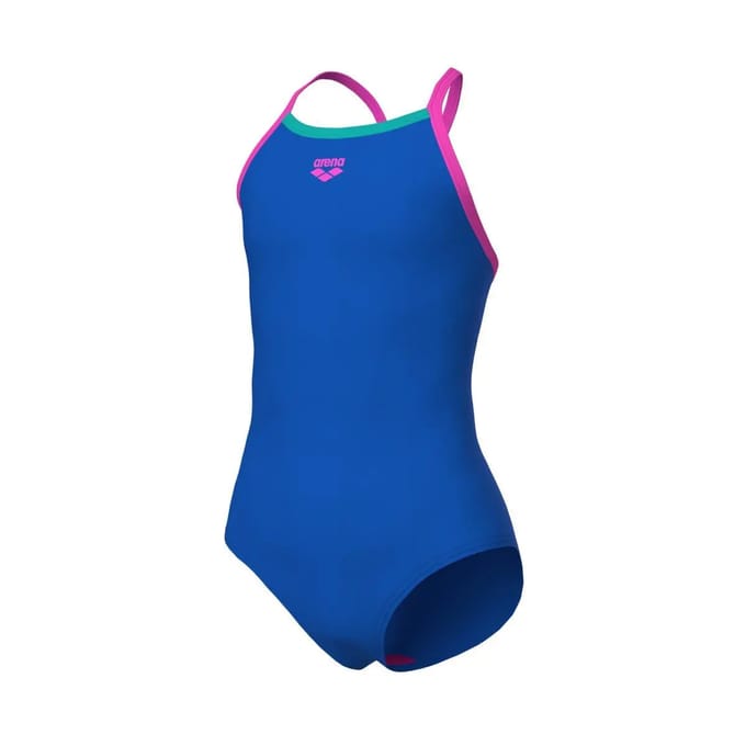 1-delig meisjes zwempak Arena Light Drop Solid