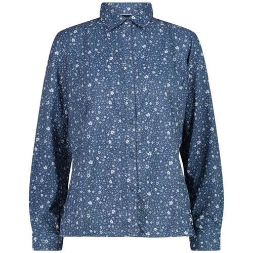 Dames lange mouwen button-down shirt CMP