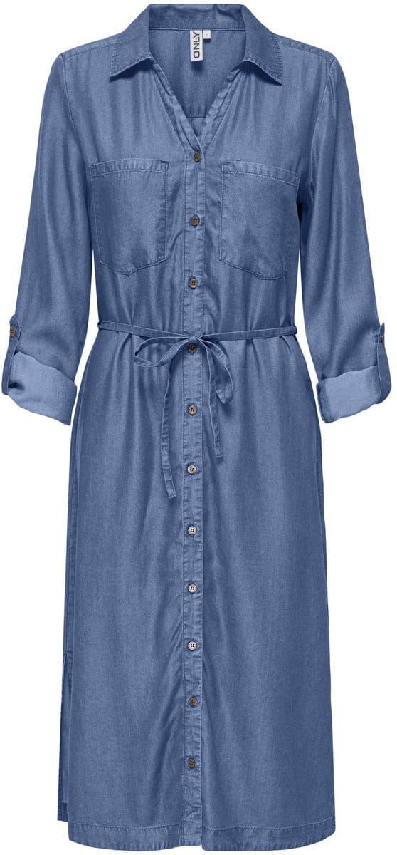 ONLY Blousejurk ONLCHARIS Midi-jurk