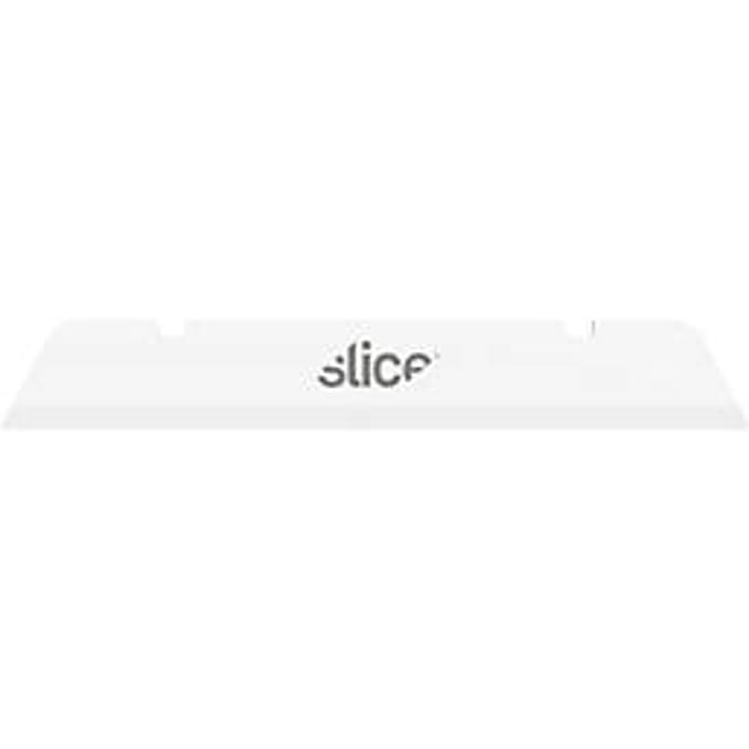 SLICE vervangings industrieel mes, puntig, keramisch, wit, 4 stuks