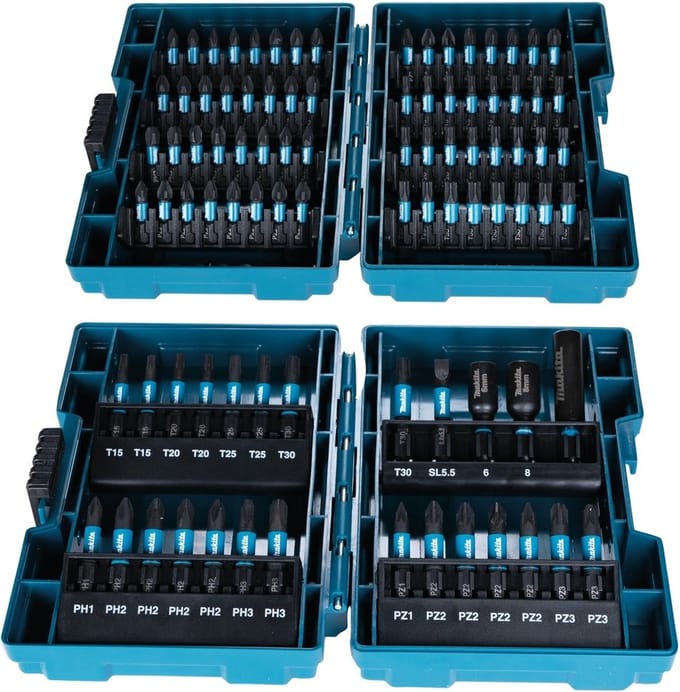 Makita E-03109 Impact Black Slagschroefbitset 90-delig