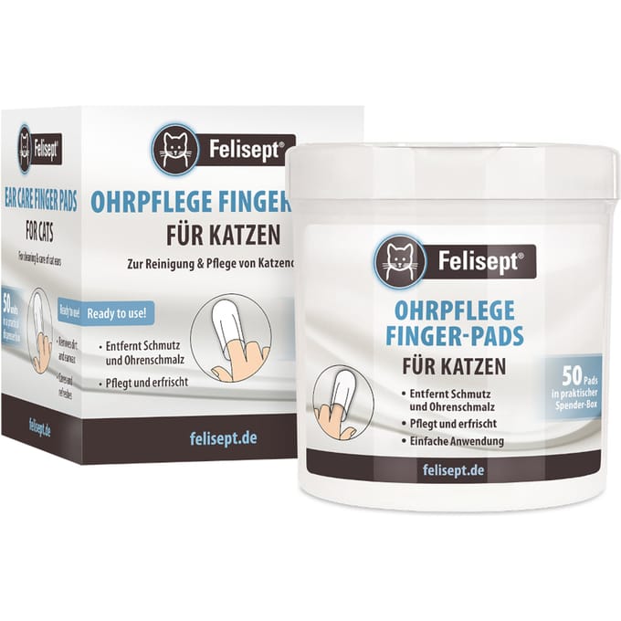 Felisept Oorverzorging Vingerpads - 50 Vingerpads