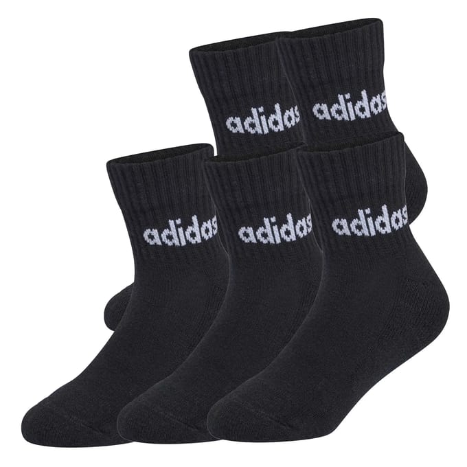 Adidas Linear Enkelsokken (5-pack)