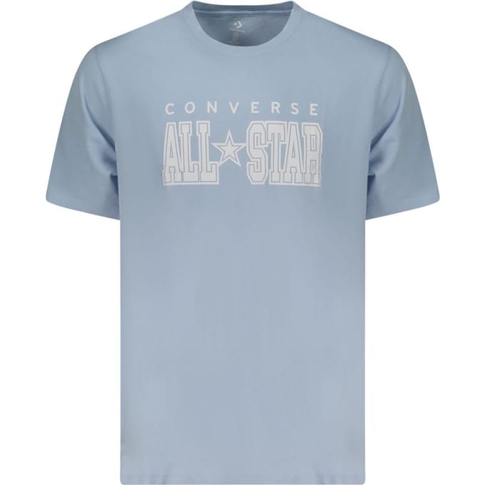 Converse Azzurro Katoenen Heren T-Shirt