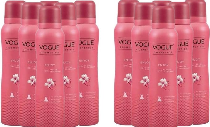 Vogue Enjoy Parfum Deo Enjoy - 12 x 150 ml
