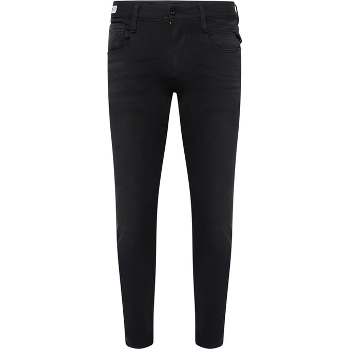 Replay Hyperflex Jeans Anbass Stretch Denim Black (M914 .000.661 E01 - 098)